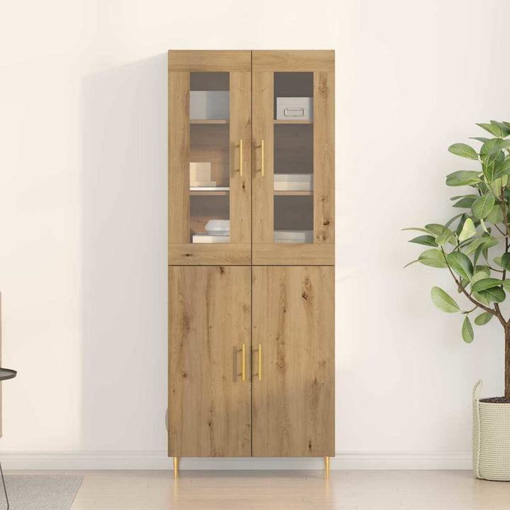 Highboard 2 pcs artisan eg 69,5 x 34 x 180 cm Konstrueret træ
