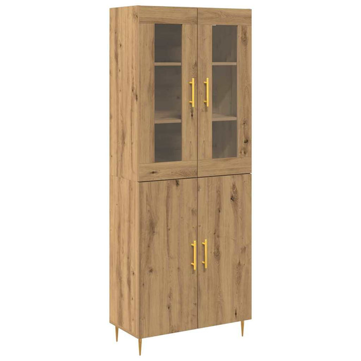 Highboard 2 pcs artisan eg 69,5 x 34 x 180 cm Konstrueret træ