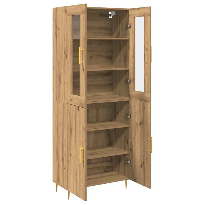 Highboard 2 pcs artisan eg 69,5 x 34 x 180 cm Konstrueret træ