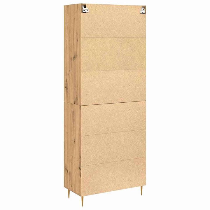 Highboard 2 pcs artisan eg 69,5 x 34 x 180 cm Konstrueret træ