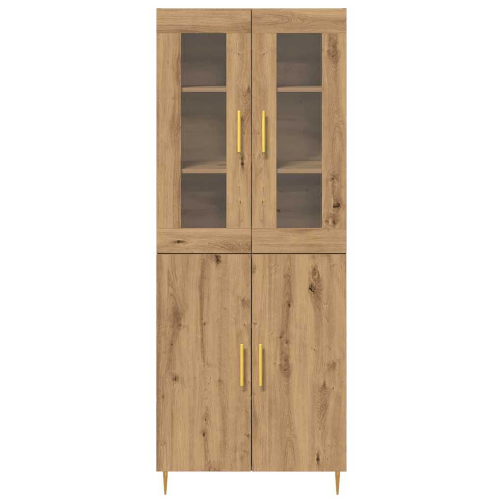 Highboard 2 pcs artisan eg 69,5 x 34 x 180 cm Konstrueret træ