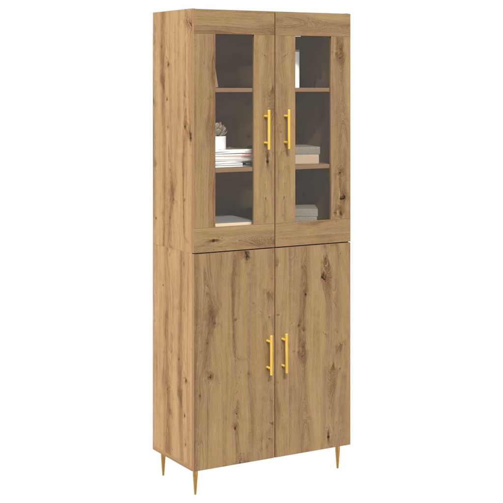 Highboard 2 pcs artisan eg 69,5 x 34 x 180 cm Konstrueret træ