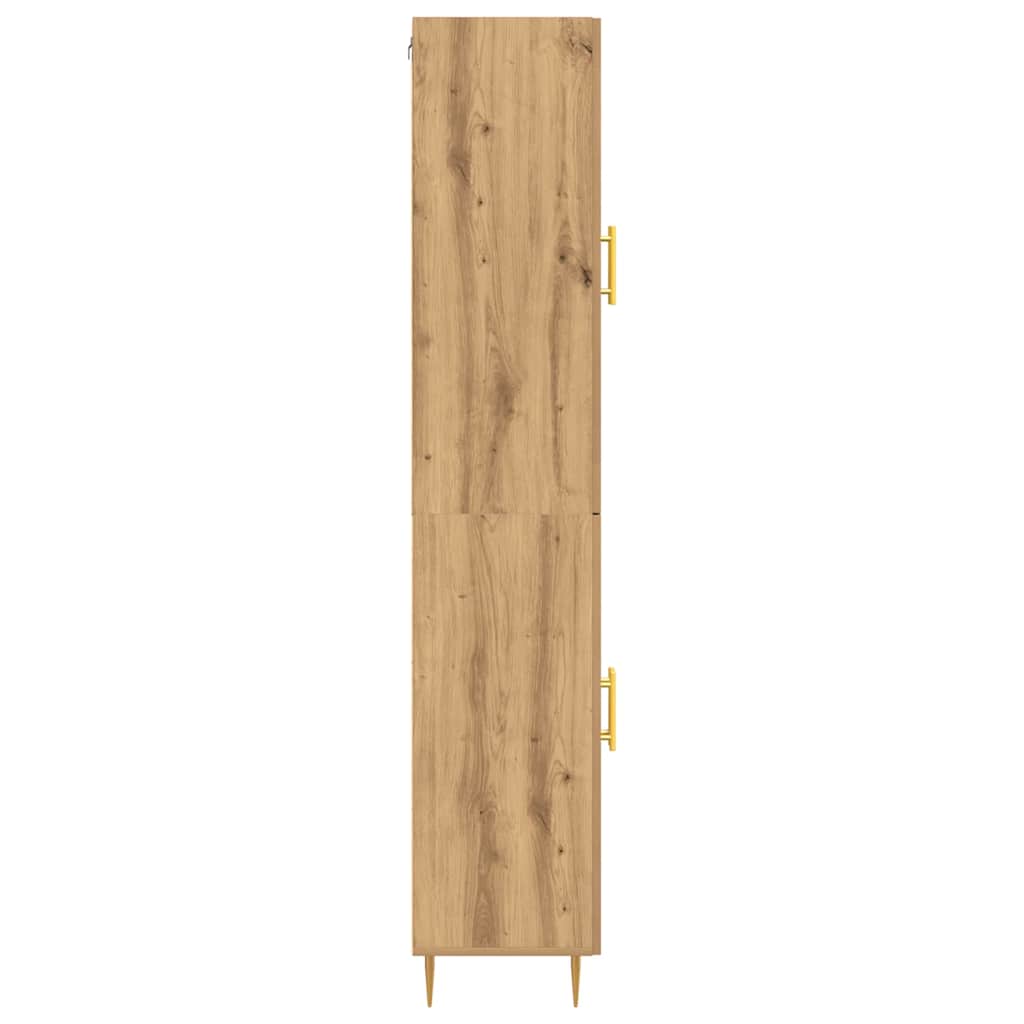 Highboard 2 pcs artisan eg 69,5 x 34 x 180 cm Konstrueret træ
