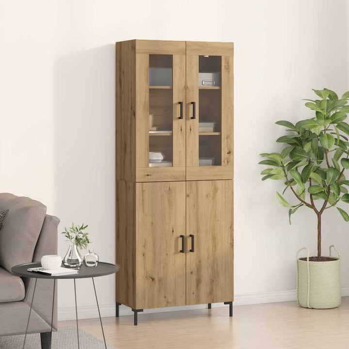 Highboard 2 pcs artisan eg 69,5 x 34 x 180 cm Konstrueret træ