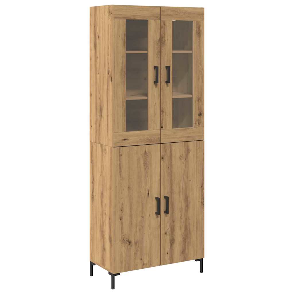 Highboard 2 pcs artisan eg 69,5 x 34 x 180 cm Konstrueret træ