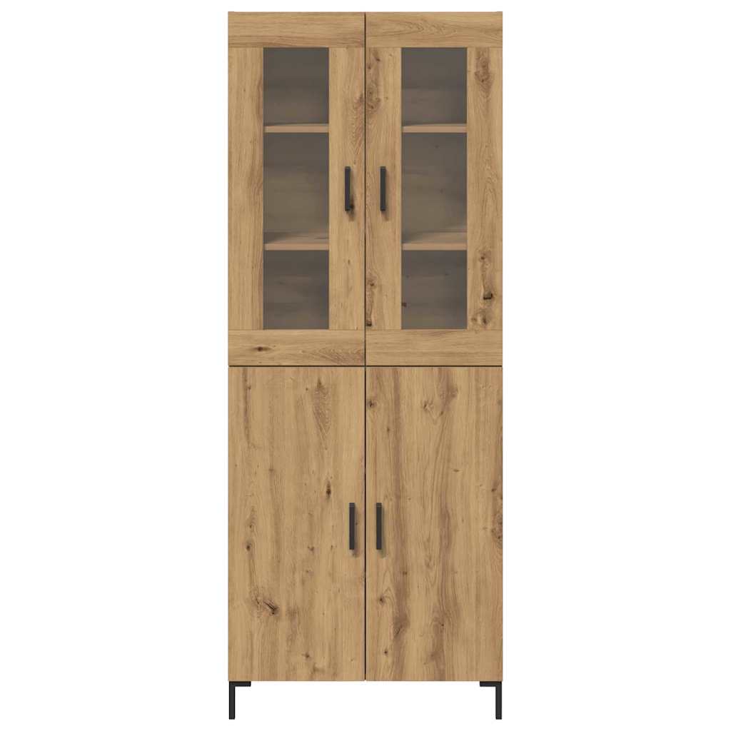 Highboard 2 pcs artisan eg 69,5 x 34 x 180 cm Konstrueret træ