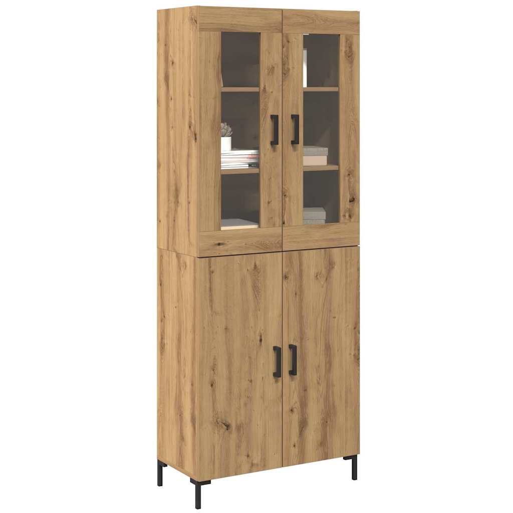 Highboard 2 pcs artisan eg 69,5 x 34 x 180 cm Konstrueret træ