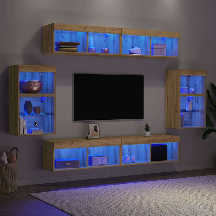 Underholdningscenter 8 pcs artisan eg 40 x 28.5 x 40 cm