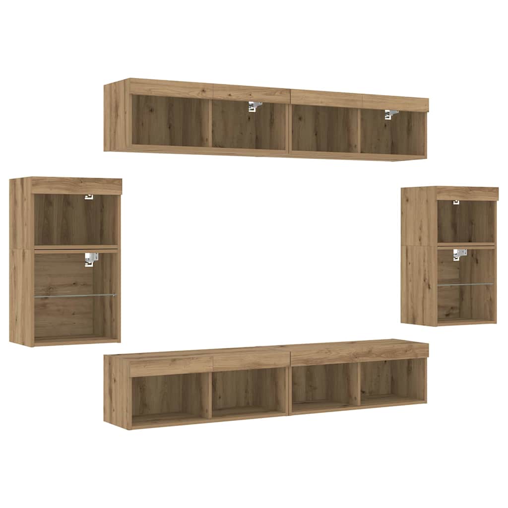 Underholdningscenter 8 pcs artisan eg 40 x 28.5 x 40 cm