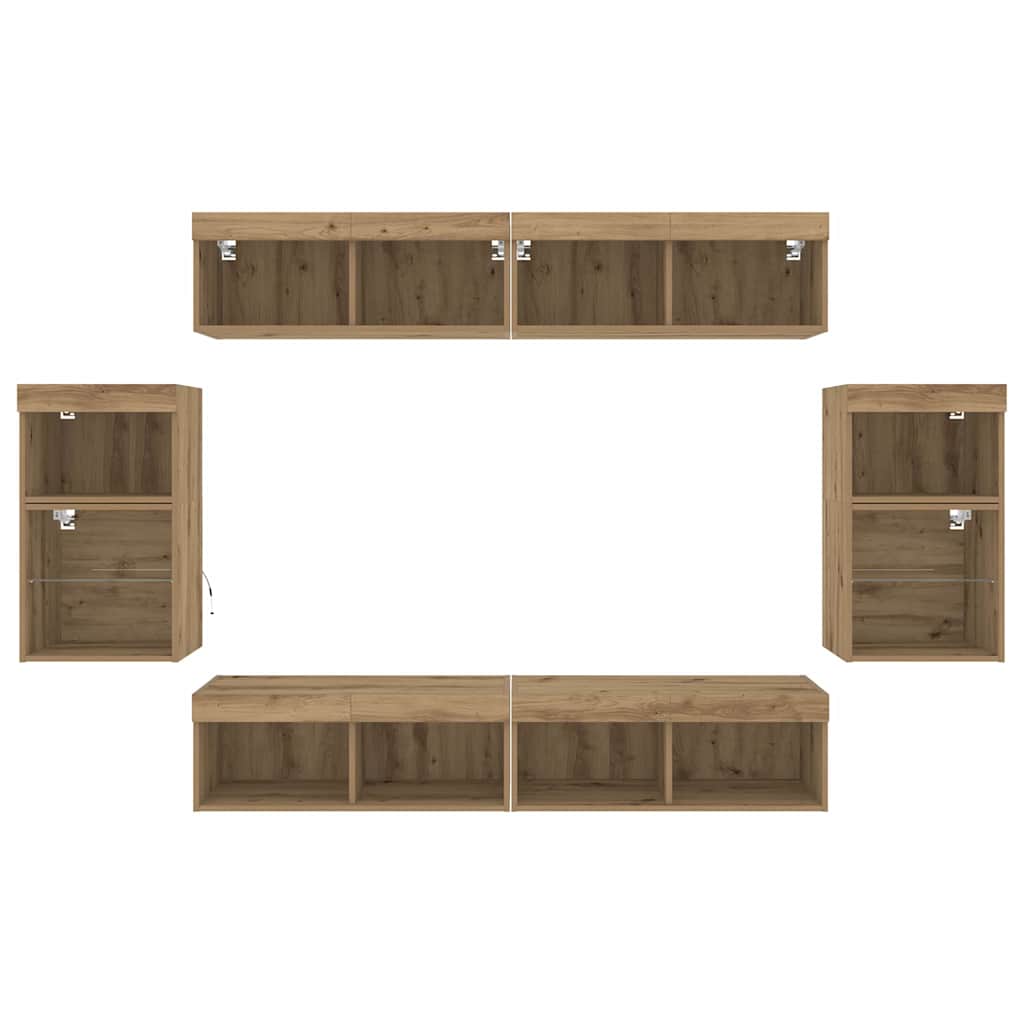 Underholdningscenter 8 pcs artisan eg 40 x 28.5 x 40 cm