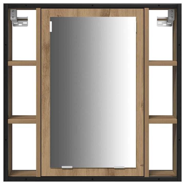 Badeværelsesskabsæt Andet 3 pcs artisan eg 33 x 33 x 185.5 cm