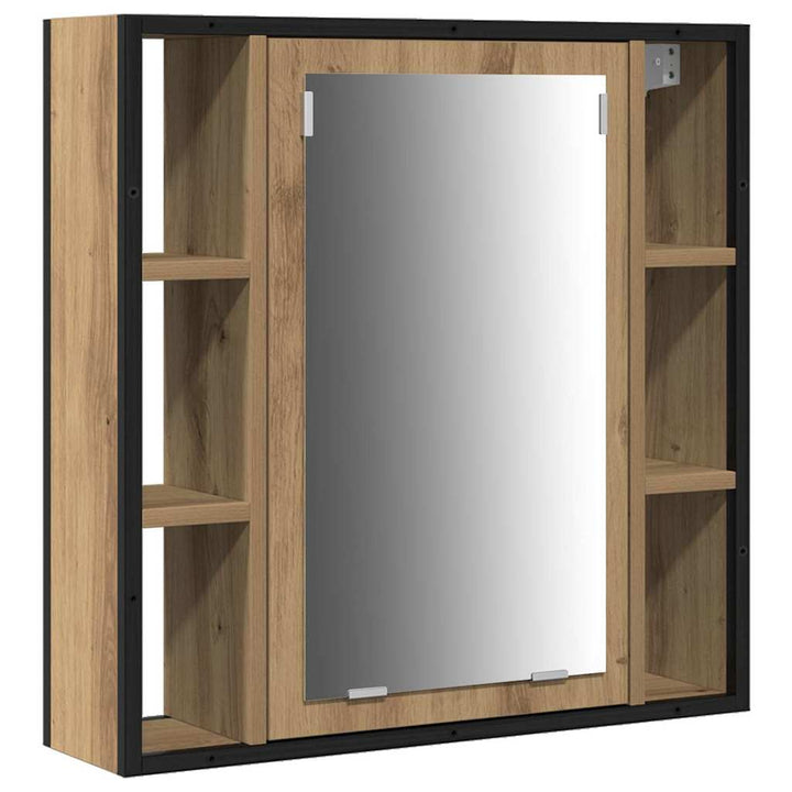 Badeværelsesskabsæt Andet 4 pcs artisan eg 33 x 33 x 185.5 cm