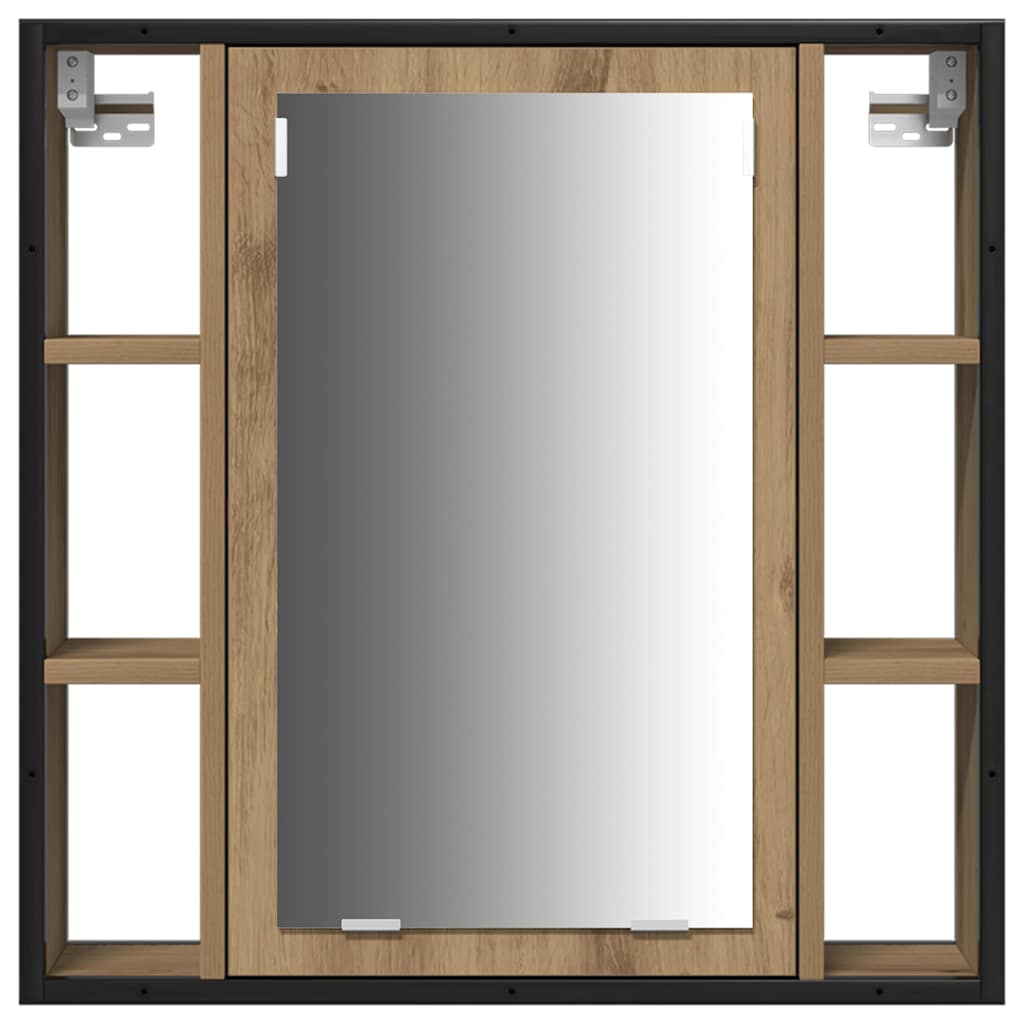 Badeværelsesskabsæt Andet 4 pcs artisan eg 33 x 33 x 185.5 cm