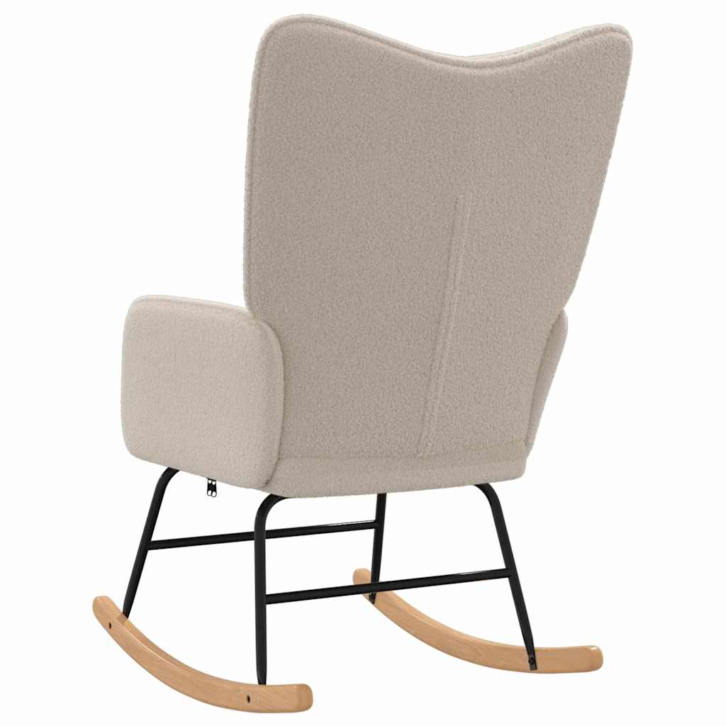 Afslappende stol Lysegrå 61 x 78 x 98 cm Stof