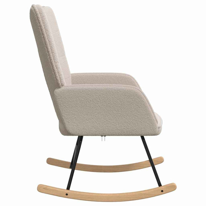 Afslappende stol Lysegrå 61 x 78 x 98 cm Stof