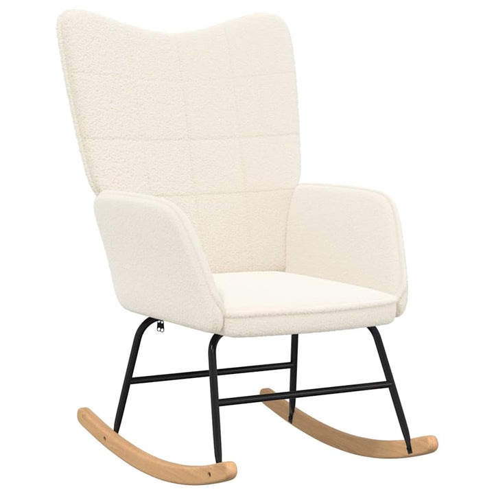 Afslappende stol Creme 61 x 78 x 98 cm Stof