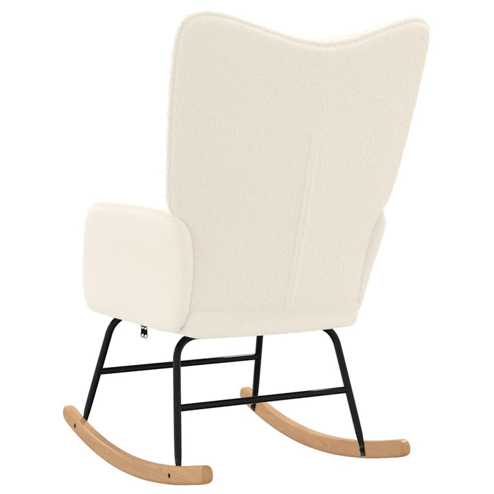 Afslappende stol Creme 61 x 78 x 98 cm Stof