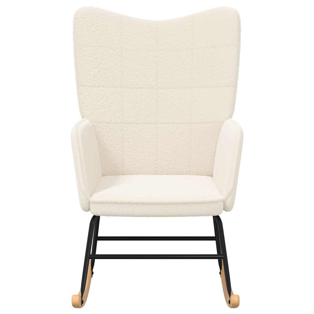 Afslappende stol Creme 61 x 78 x 98 cm Stof