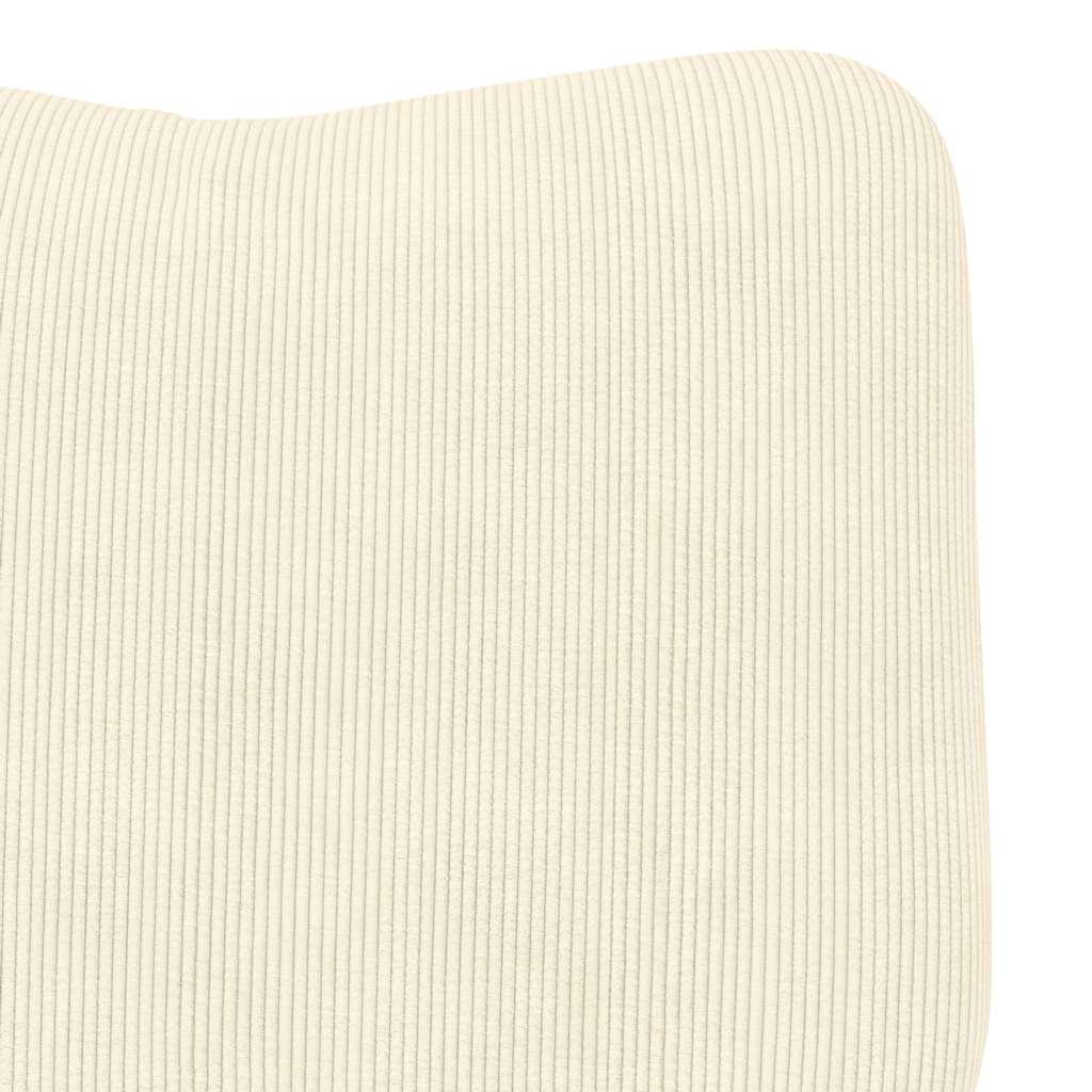 Afslappende stol Creme 63 x 67 x 94 cm Stof