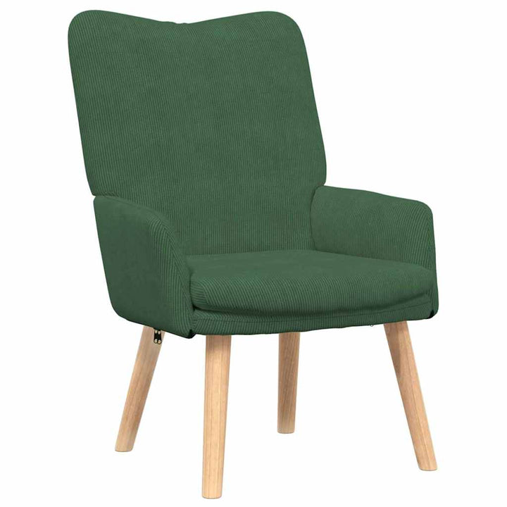 Afslappende stol Junglegrøn 63 x 67 x 94 cm Stof