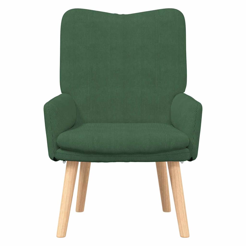 Afslappende stol Junglegrøn 63 x 67 x 94 cm Stof