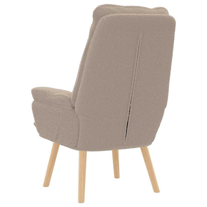 Afslappende stol Lysegrå 69 x 74 x 93 cm Stof