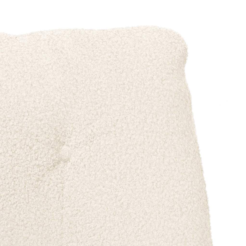 Afslappende stol Creme 69 x 74 x 93 cm Stof