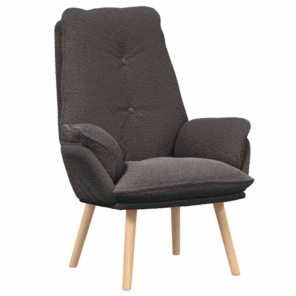 Afslappende stol Mørkegrå 69 x 74 x 93 cm Stof