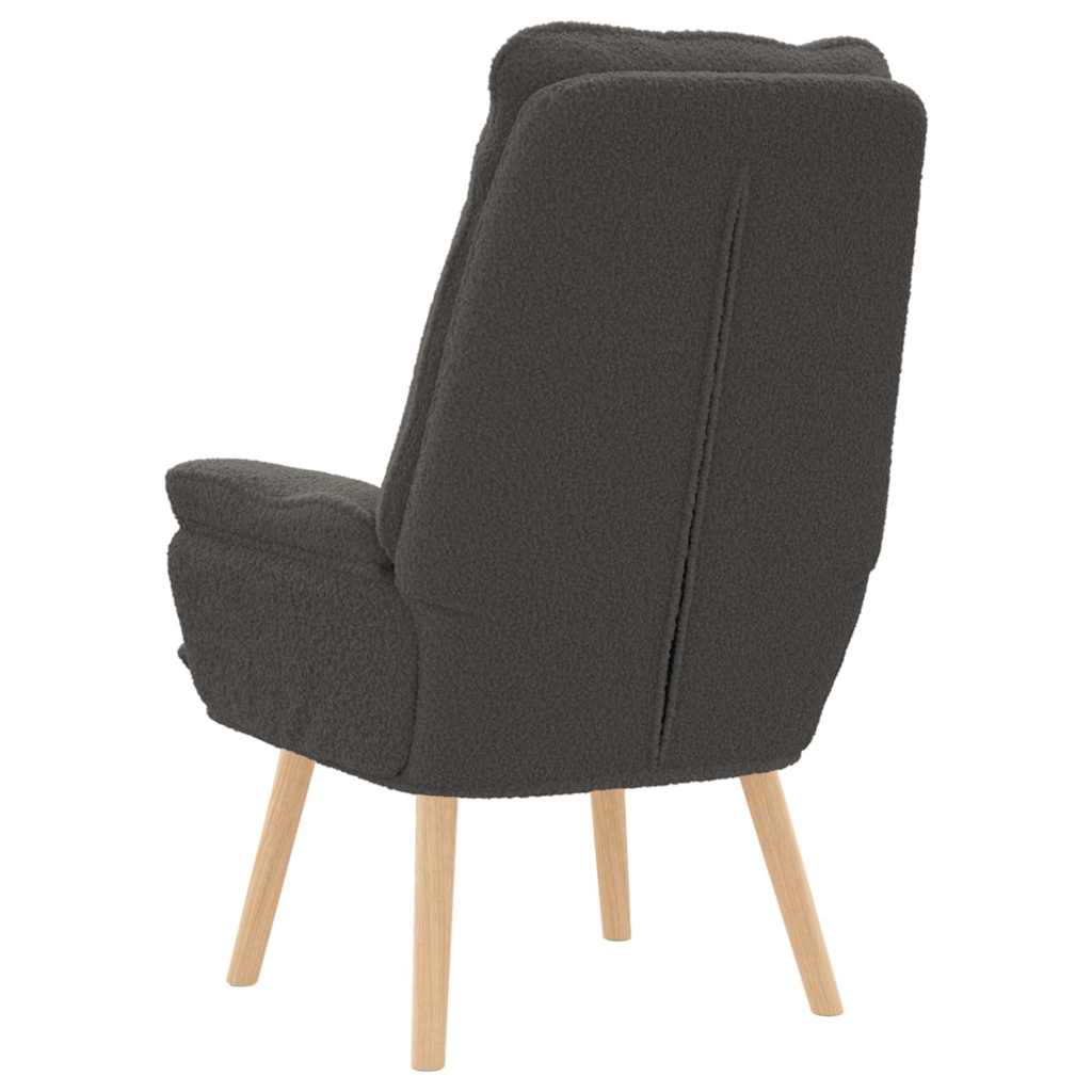Afslappende stol Mørkegrå 69 x 74 x 93 cm Stof