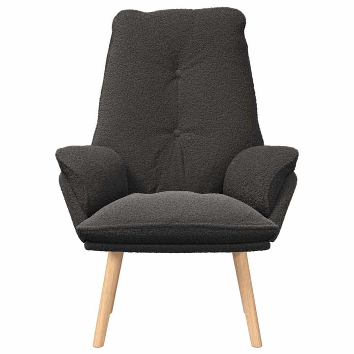 Afslappende stol Mørkegrå 69 x 74 x 93 cm Stof
