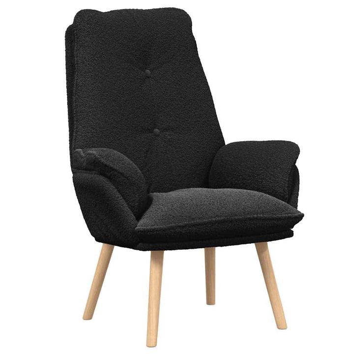 Afslappende stol Sort 69 x 74 x 93 cm Stof