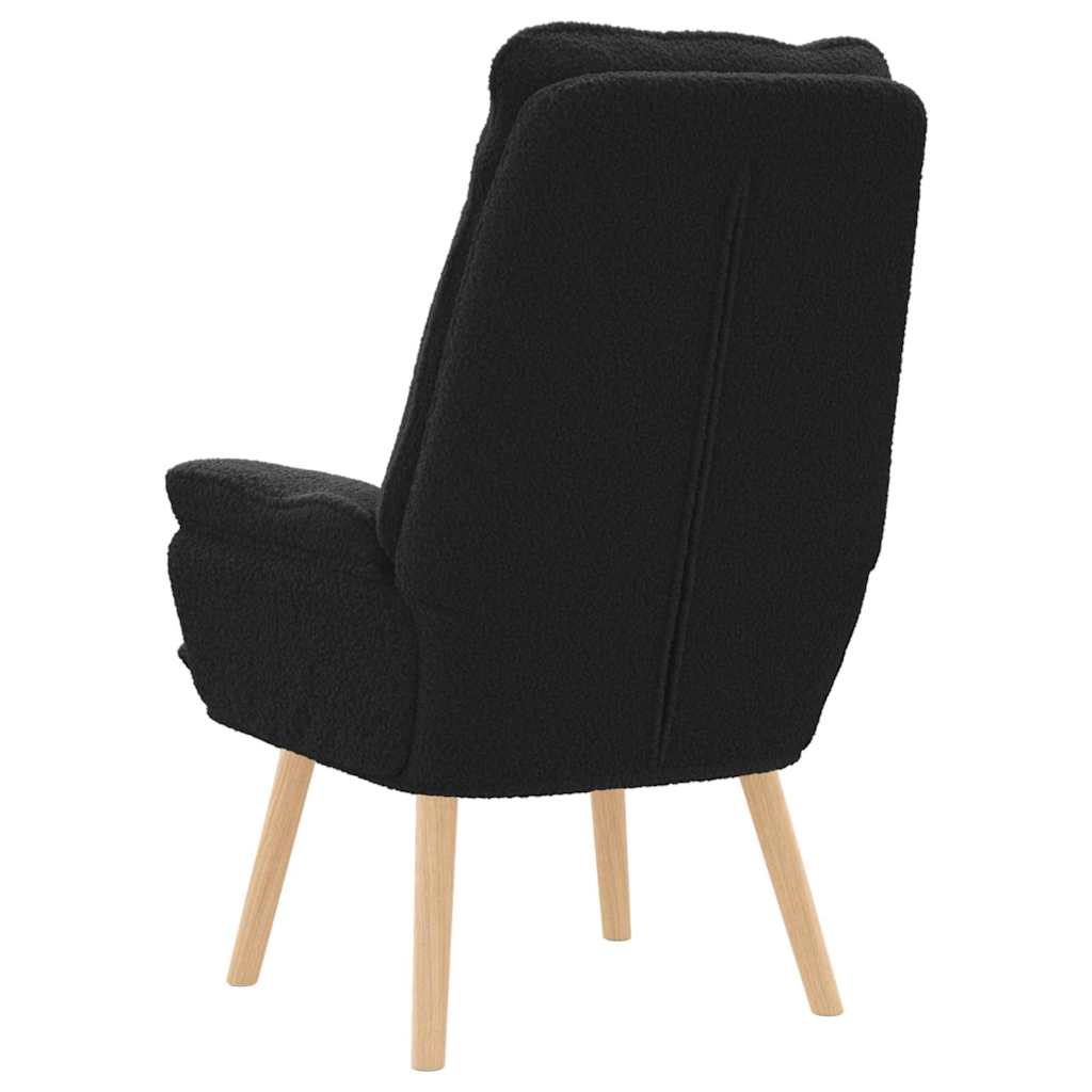 Afslappende stol Sort 69 x 74 x 93 cm Stof