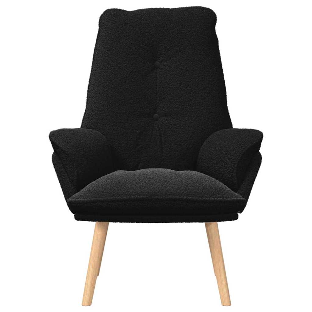 Afslappende stol Sort 69 x 74 x 93 cm Stof