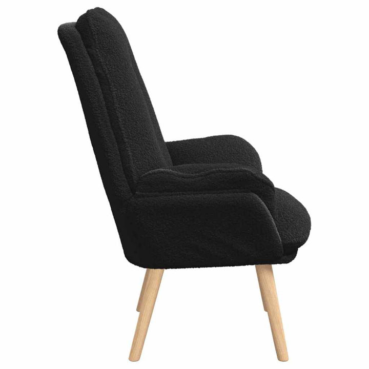 Afslappende stol Sort 69 x 74 x 93 cm Stof