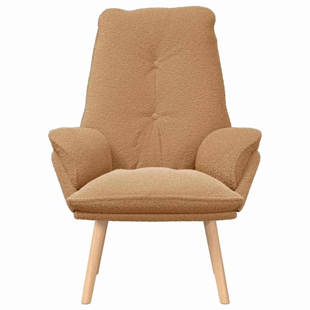 Afslappende stol Beige 69 x 74 x 93 cm Stof