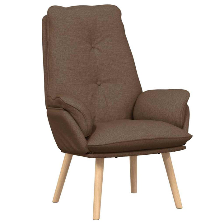 Afslappende stol Brun 69 x 74 x 93 cm Stof