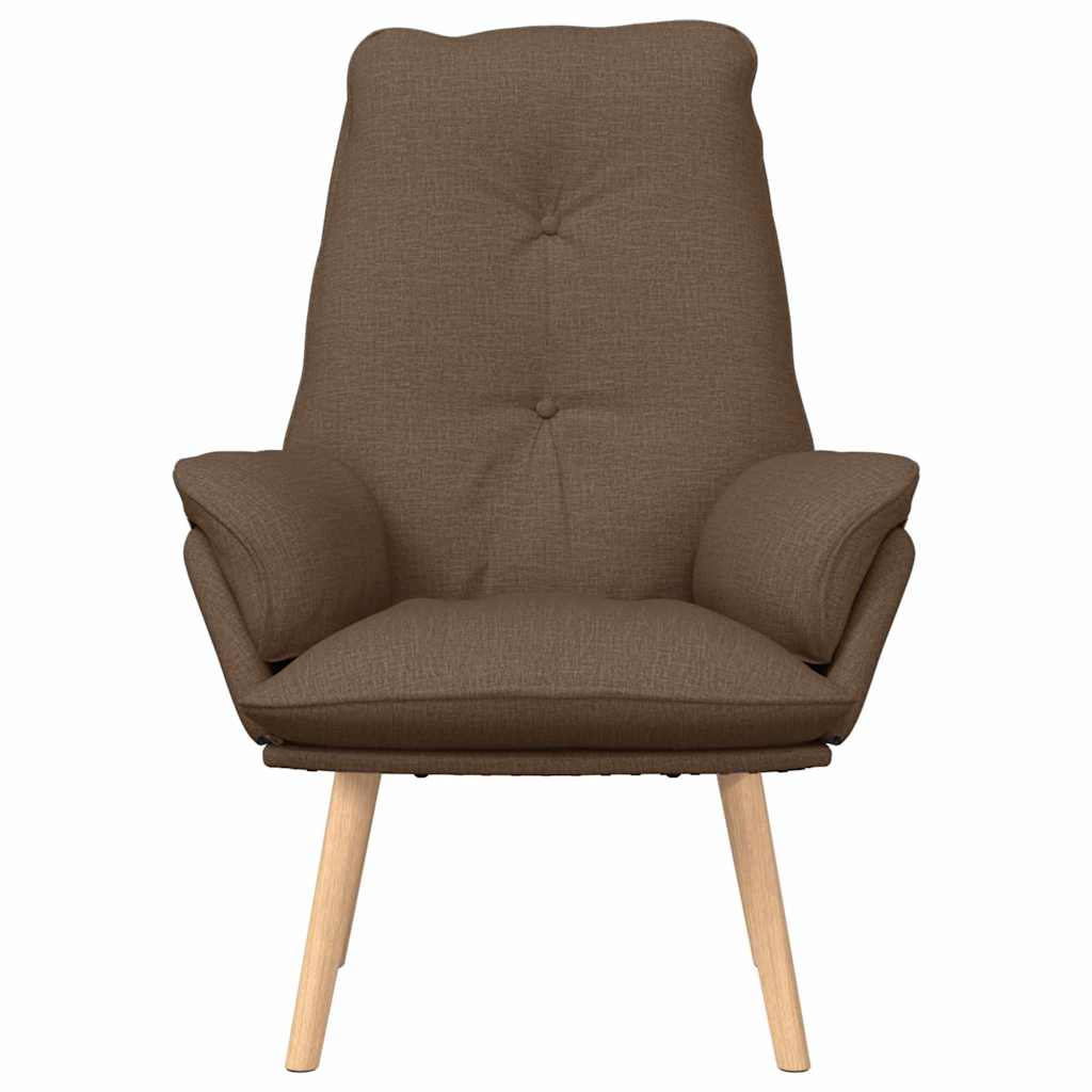 Afslappende stol Brun 69 x 74 x 93 cm Stof