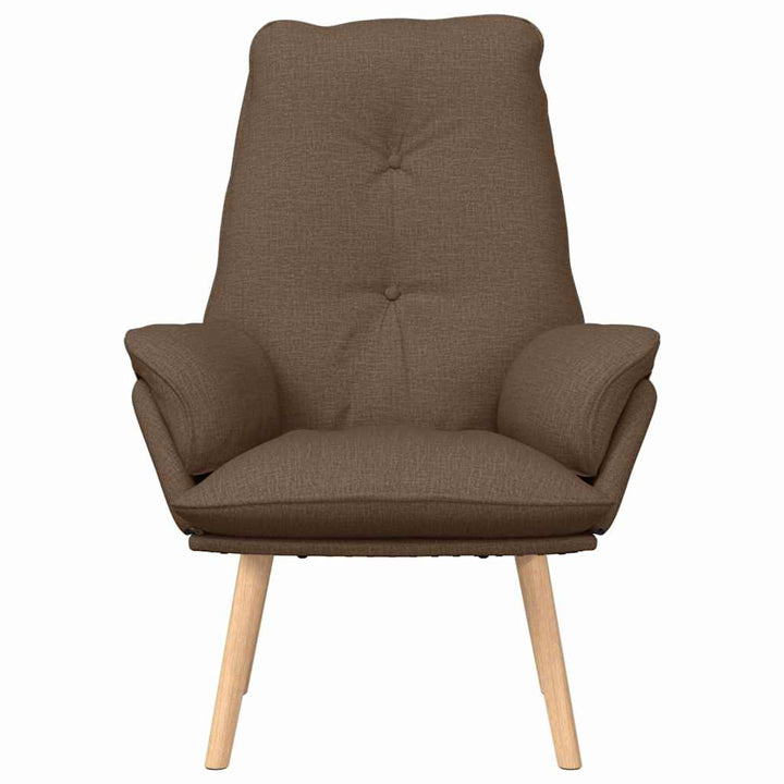 Afslappende stol Brun 69 x 74 x 93 cm Stof