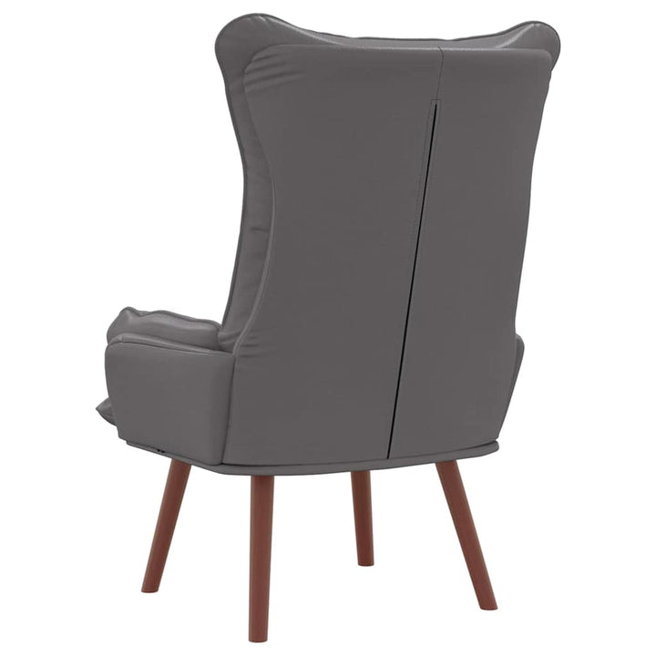 Afslappende stol Grå 69 x 74 x 93 cm Kunstlæder