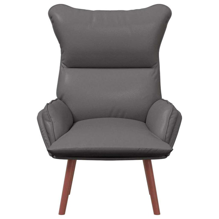 Afslappende stol Grå 69 x 74 x 93 cm Kunstlæder