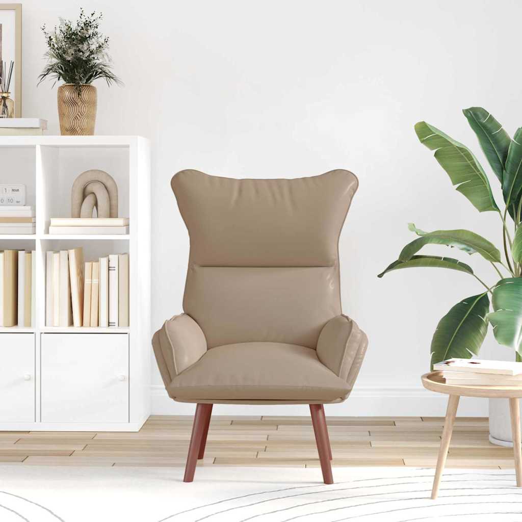 Afslappende stol Cappuccino 69 x 74 x 93 cm Kunstlæder