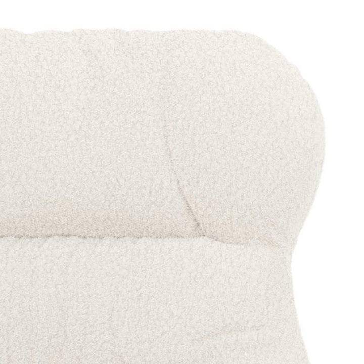 Afslappende stol Creme 69 x 74 x 93 cm Stof
