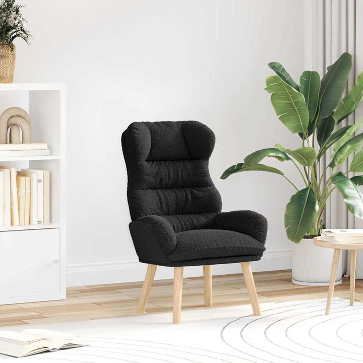 Afslappende stol Sort 69 x 74 x 93 cm Stof