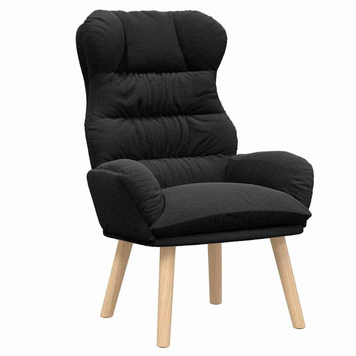 Afslappende stol Sort 69 x 74 x 93 cm Stof