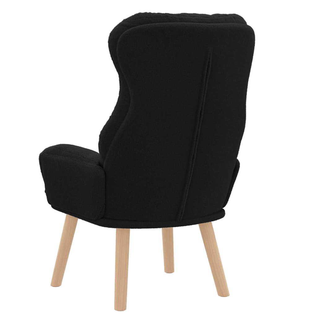 Afslappende stol Sort 69 x 74 x 93 cm Stof