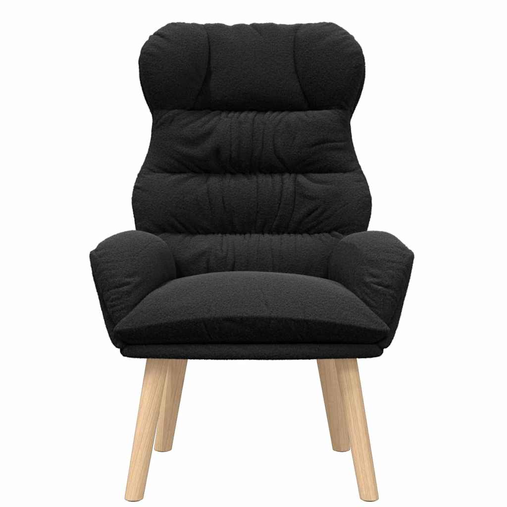 Afslappende stol Sort 69 x 74 x 93 cm Stof