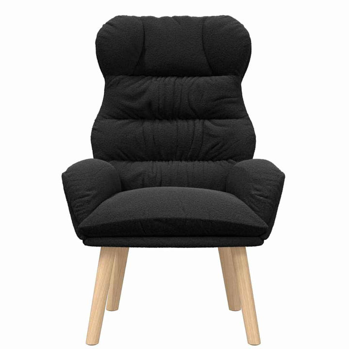 Afslappende stol Sort 69 x 74 x 93 cm Stof