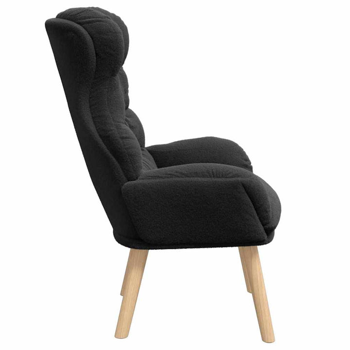 Afslappende stol Sort 69 x 74 x 93 cm Stof