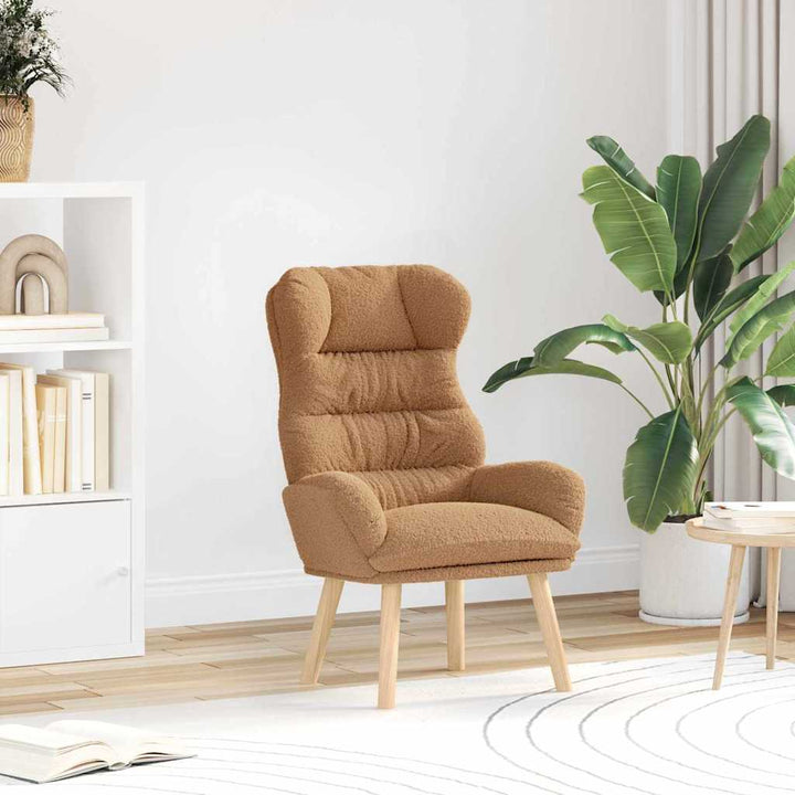 Afslappende stol Beige 69 x 74 x 93 cm Stof