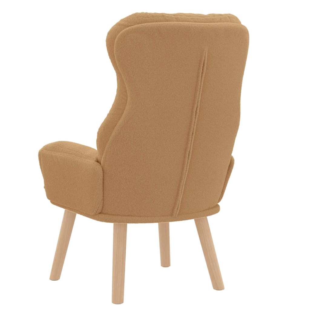 Afslappende stol Beige 69 x 74 x 93 cm Stof
